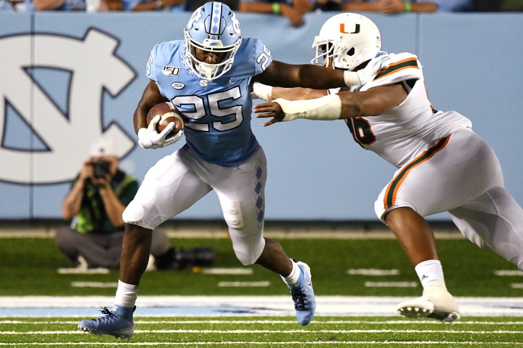 Javonte Williams (UNC Athletics)