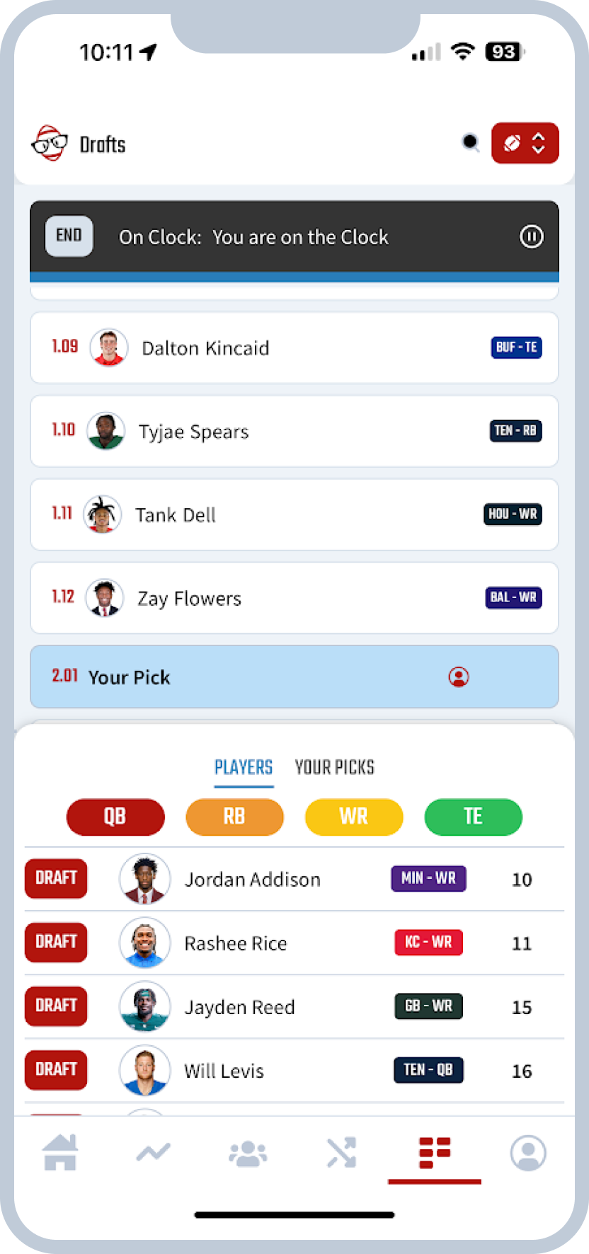 Dynasty Mock Drafts App Image