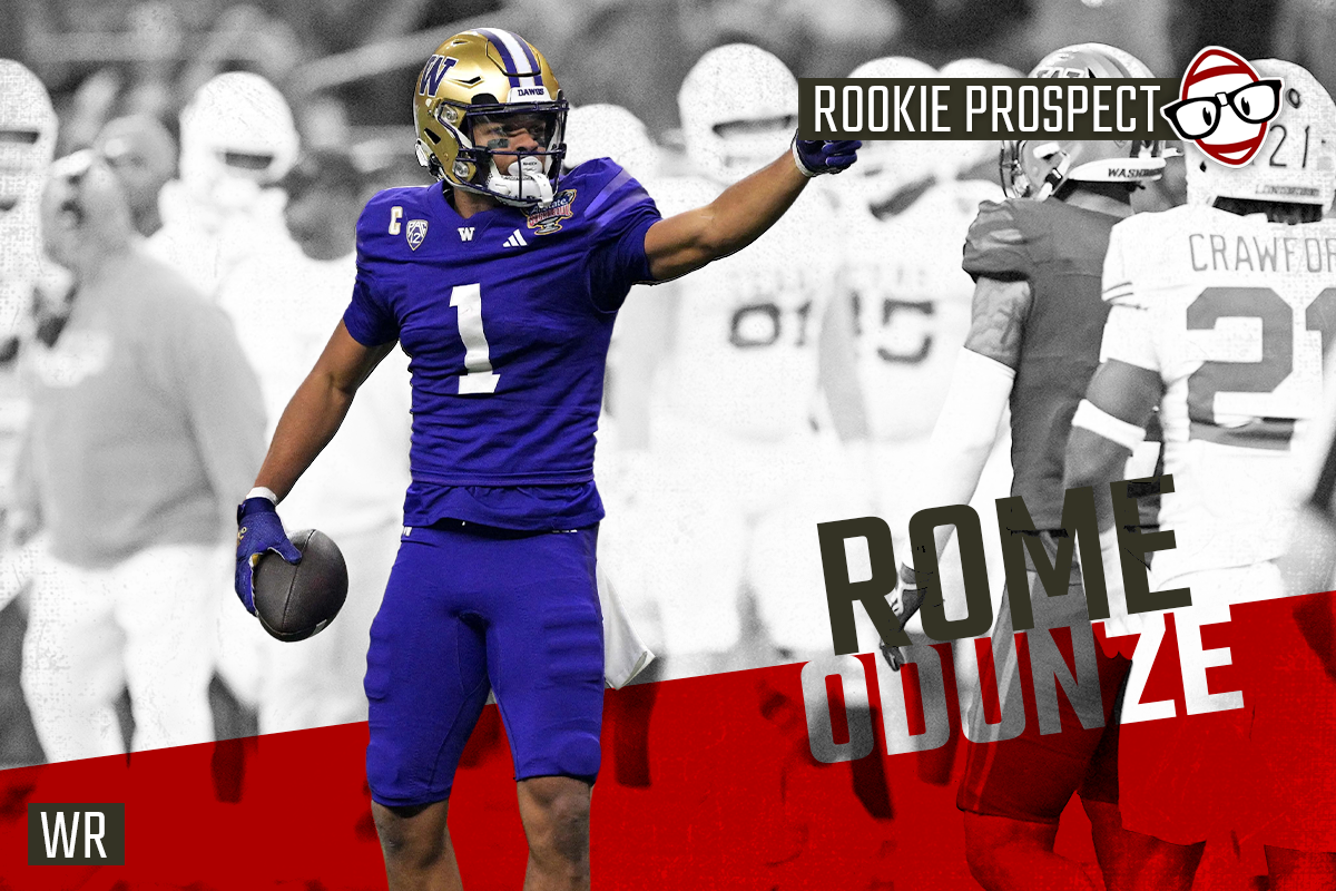 2024 Rookie Profile: Rome Odunze – Wide Receiver