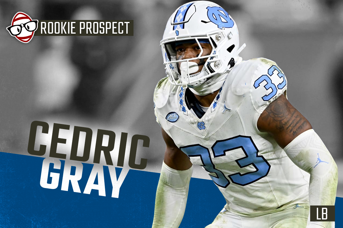 2024 IDP Rookie Profile: Cedric Gray, LB