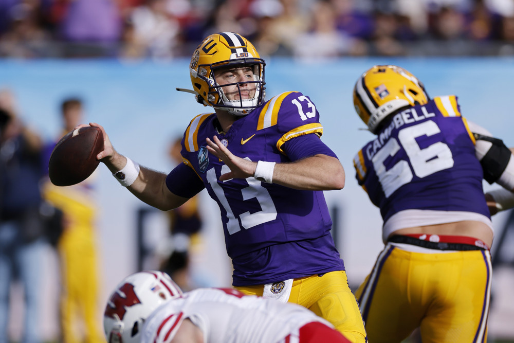 Garret Nussmeier SuperFlex Rookie Mock Draft 2026 Way Too Early Dynasty Fantasy Football Draft for the Incoming Rookie Class in the NFL QB RB WR Players to Know