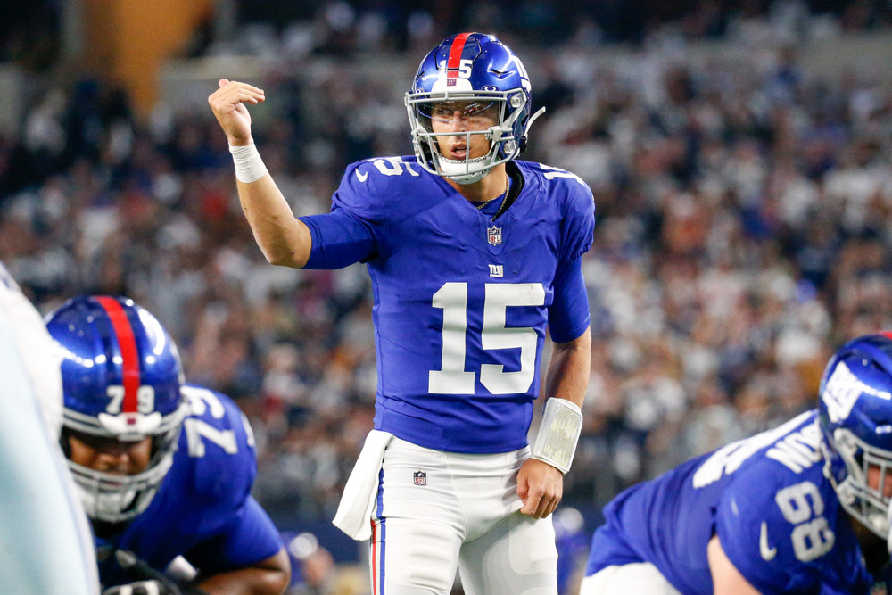 New York Giants Quarterback QB Best Rookie Landing Spots for Prospects in the 2025 NFL Draft Class Fantasy Football Dynasty FF Value Stock