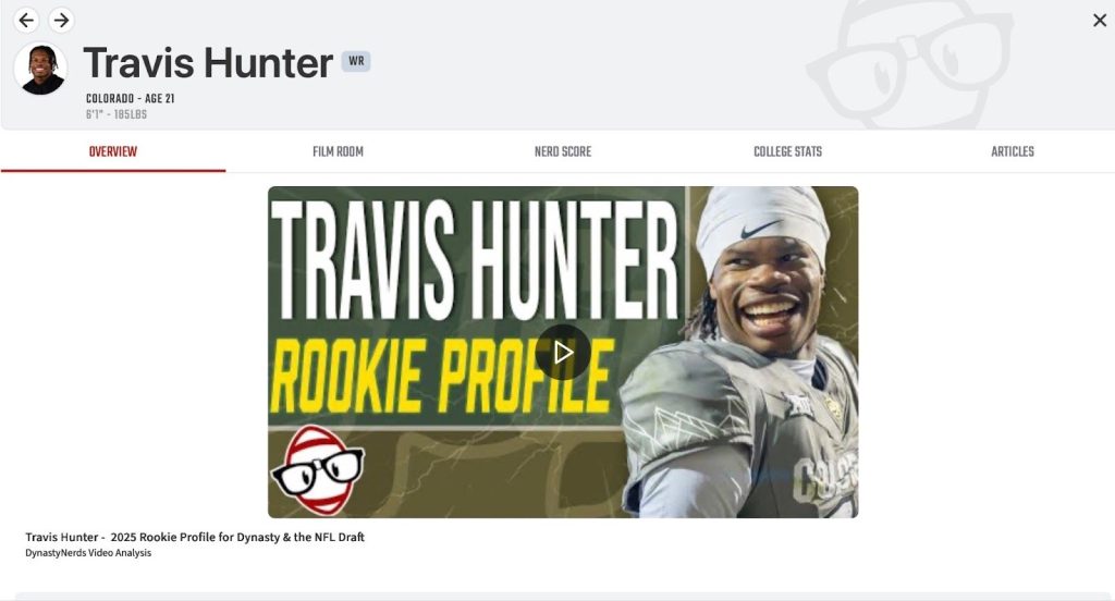 Travis Hunter Rookie Trade Advice WRs Wide Receivers 2025 NFL Post-Draft Rankings Help Players to Know Target Need to add sell buy low fantasy football ff